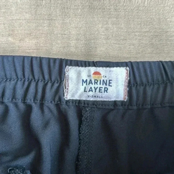 Marine Layer Allison Pants Lightweight in Black Sz XS - Picture 8 of 15